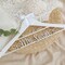 Personalized Bride Hanger, Wedding Hanger, Bridal Dress Hanger, Custom Hanger, Bridal Shower Gifts, Bridesmaid Hanger, Bridesmaid gifts product 1